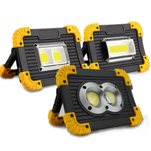 Load image into Gallery viewer, Lamp Led Portable Spotlight Work Light Rechargeable 18650 Battery Outdoor Light For Hunting Camping Led Latern Flashlight